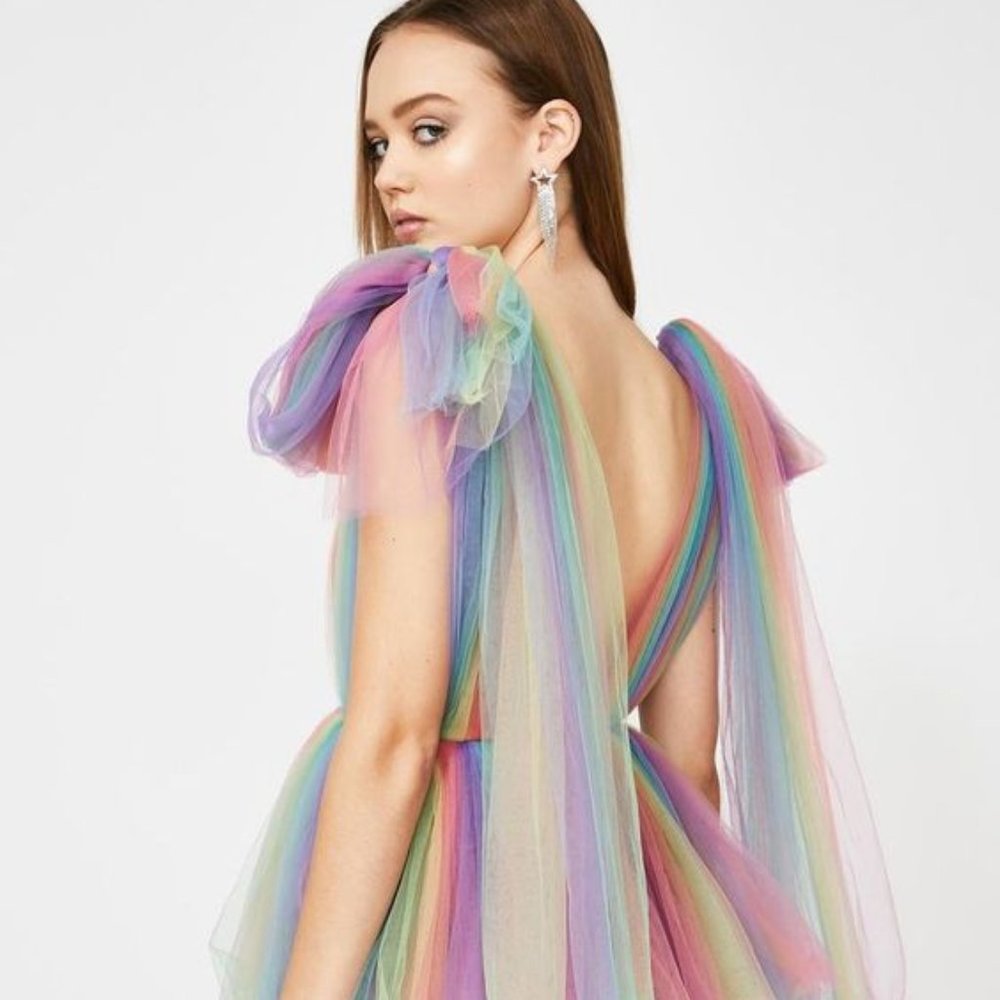 ISO -  LIRIKA MATOSHI Women's Pink Dream Come True Dress
